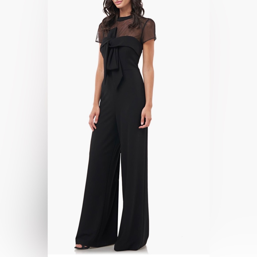 JS Collections Stretch Crepe Jumpsuit